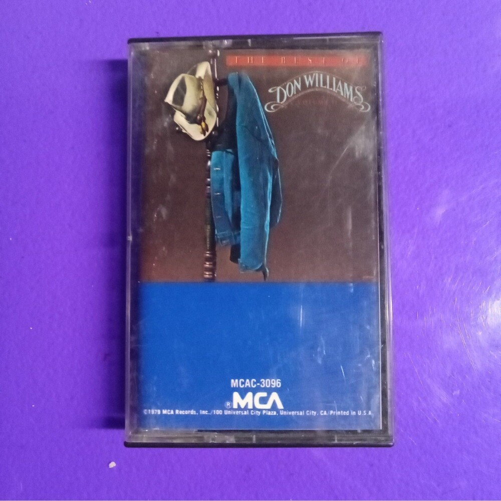 Don Williams The Best Of Volume II Cassette Tape 1979 MCA Records Country Music